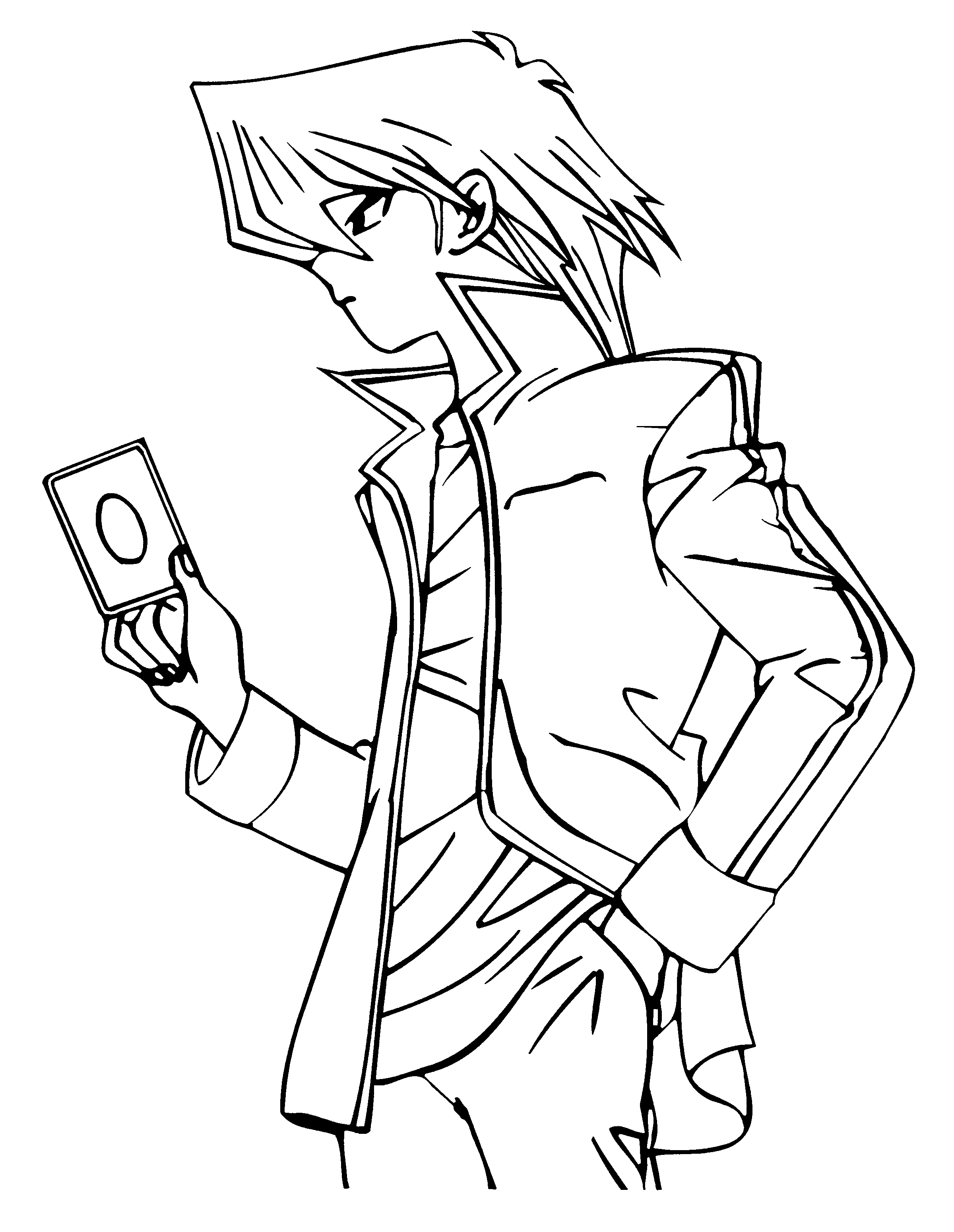 Free printable Yu-Gi-Oh! coloring page #53014 from Video Games collection Free printable Yu-Gi-Oh! coloring page #53014 from Video Games collection