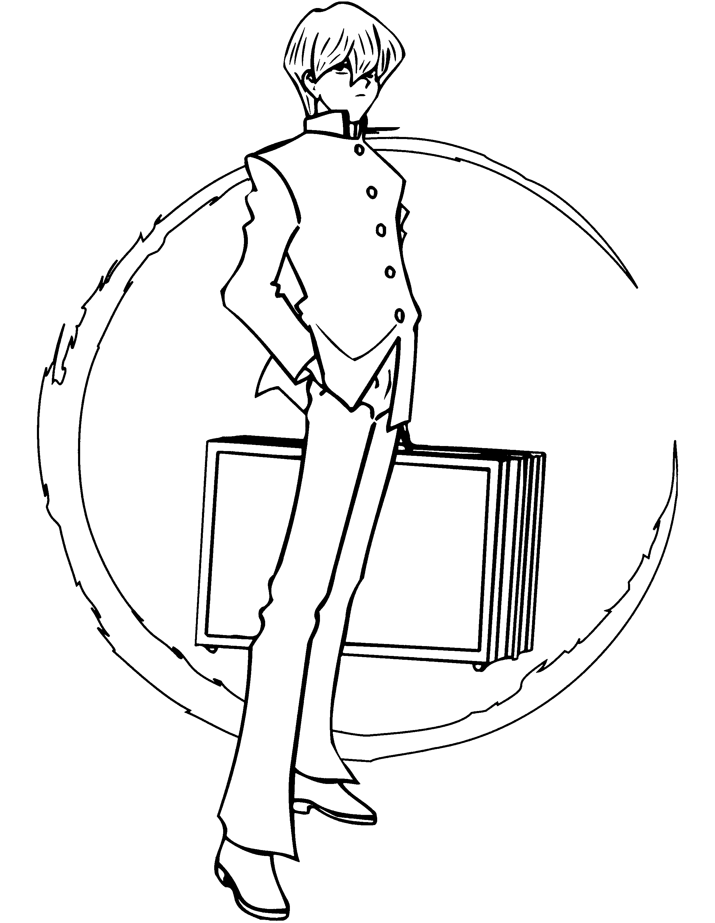 Free printable Yu-Gi-Oh! coloring page #53151 from Video Games collection