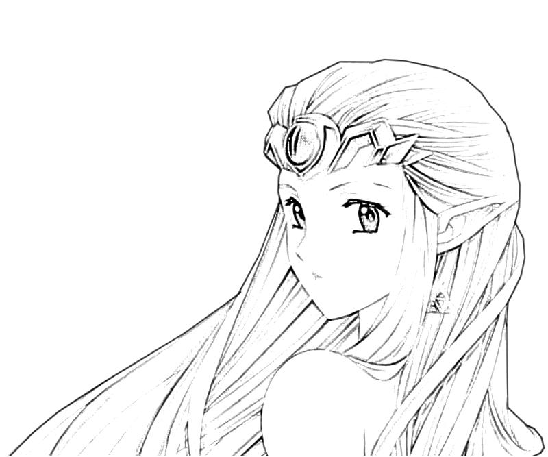 Coloring page: Zelda (Video Games) #113237 - Printable coloring pages