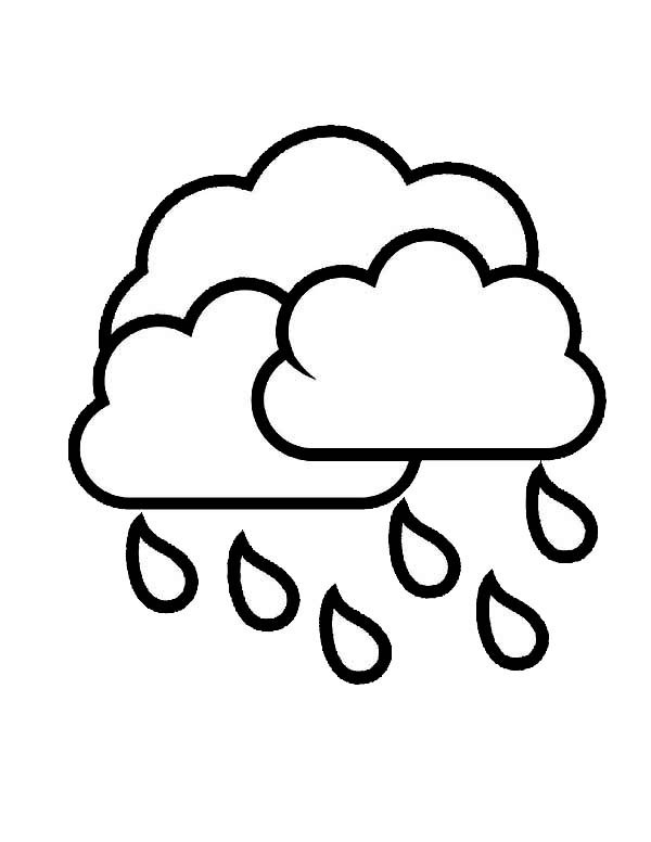 Free printable Cloud coloring page #157463 from Nature and Seasons collection