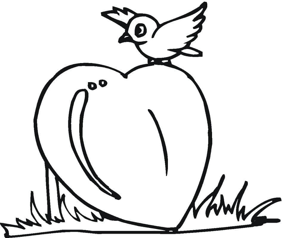 Free printable Heart coloring page #173266 from Others collection