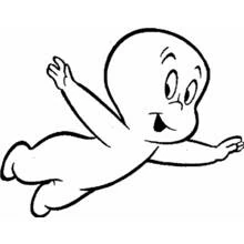 Casper - Free printable coloring pages