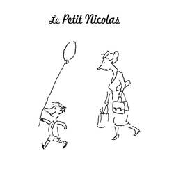 Little Nicholas - Free printable coloring pages