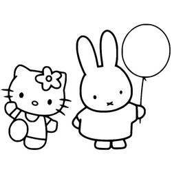 Miffy - Free printable coloring pages