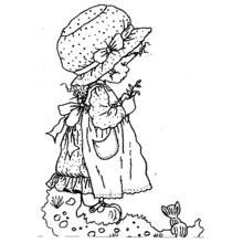 Sarah Kay - Free printable coloring pages