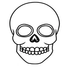 Day of the Dead - Free printable coloring pages