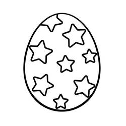 Easter Egg (Holidays and Celebrations) coloring page #216052 to print and color