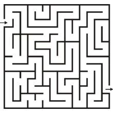 Labyrinths - Free printable coloring pages