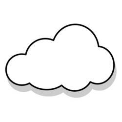 Cloud (Nature and Seasons) coloring page #157304 to print and color
