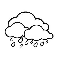 Cloud (Nature and Seasons) coloring page #157311 to print and color