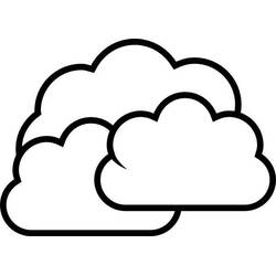 Cloud (Nature and Seasons) coloring page #157334 to print and color