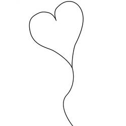 Balloon (Objects) coloring page #184778 to print and color