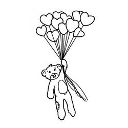 Balloon (Objects) coloring page #184810 to print and color