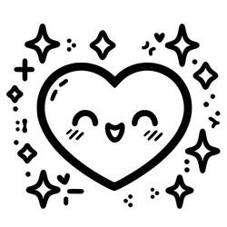 Heart (Others) coloring page #213149 to print and color
