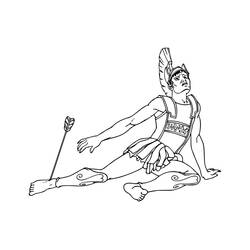 Achilles - Free printable coloring pages