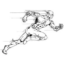 Flash - Free printable coloring pages