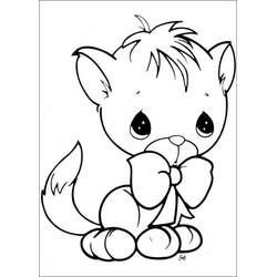 Precious Moments - Free printable coloring pages