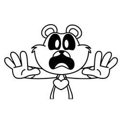 Bobby BearHug - Free printable coloring pages