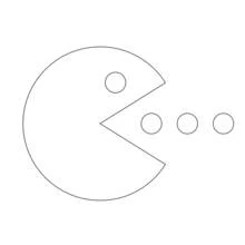 Pac-Man (Video Games) coloring page #114181 to print and color