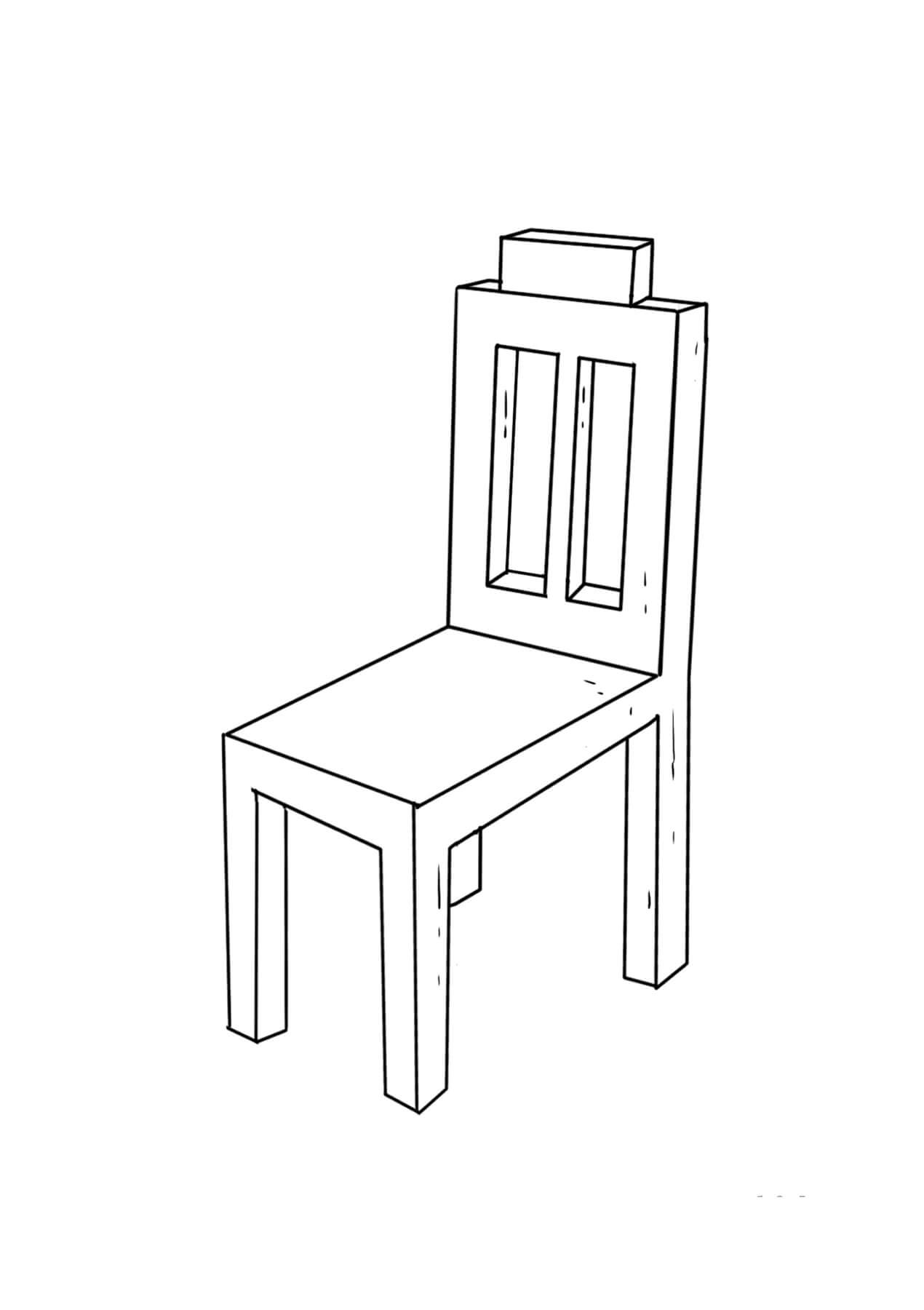 Dibujo gratuito Silla #180471 de la coleccion Objetos para imprimir