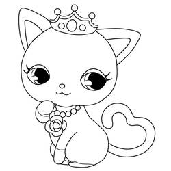 Gato - Dibujos para colorear gratis