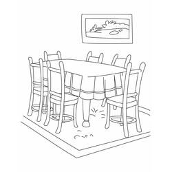Comedor - Dibujos para colorear gratis