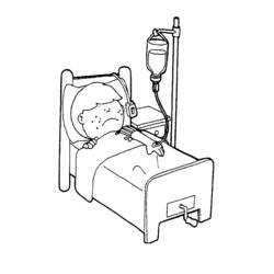 Hospital - Dibujos para colorear gratis