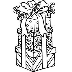 Regalo - Dibujos para colorear gratis