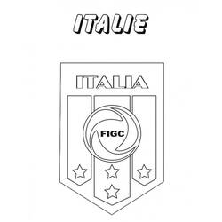 Italia - Dibujos para colorear gratis