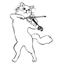 Dibujo Violín (Música) #176941 para imprimir y colorear