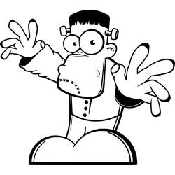 Frankenstein - Dibujos para colorear gratis