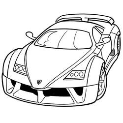 Dibujo Ferrari (Transporte) #186871 para imprimir y colorear