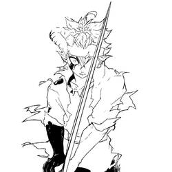 Black Clover - Disegni da colorare gratuiti
