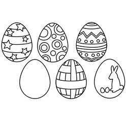 Pasqua - Disegni da colorare gratuiti