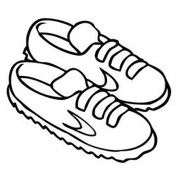 Disegno Scarpa (Oggetti) #211598 da stampare e colorare