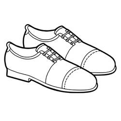Disegno Scarpa (Oggetti) #211603 da stampare e colorare