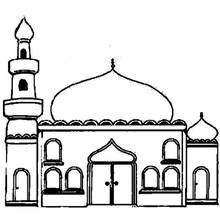 Mesquita - Desenhos para colorir gratuitos