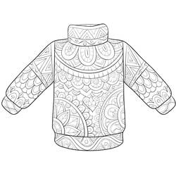 Coloring page: Adult Christmas (Adult Coloring) #215666 - Free Printable Coloring Pages