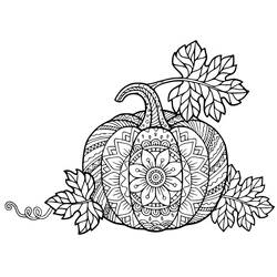 Adult Halloween (Adult Coloring) coloring page #200272 to print and color