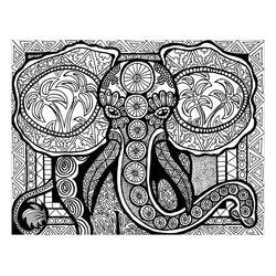 Coloring pages: Zentangle - Free Printable Coloring Pages