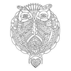 Coloring page: Zentangle (Adult Coloring) #217471 - Free Printable Coloring Pages