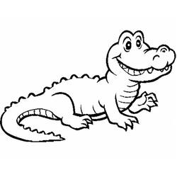 Coloring page: Alligator (Animals) #210194 - Free Printable Coloring Pages