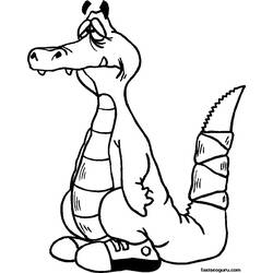 Coloring page: Alligator (Animals) #428 - Free Printable Coloring Pages