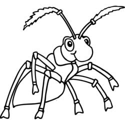 Coloring page: Ant (Animals) #6936 - Free Printable Coloring Pages