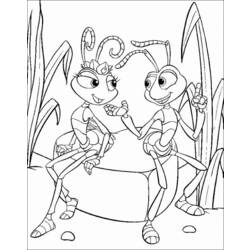Coloring page: Ant (Animals) #7033 - Printable coloring pages