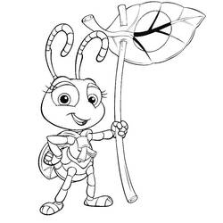 Coloring page: Ant (Animals) #7056 - Free Printable Coloring Pages