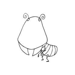 Coloring page: Ant (Animals) #7102 - Free Printable Coloring Pages