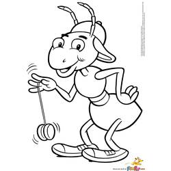 Coloring page: Ant (Animals) #7106 - Printable coloring pages
