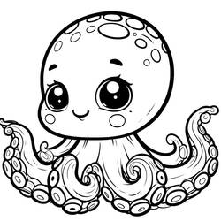 Baby Animals (Animals) coloring page #218100 to print and color