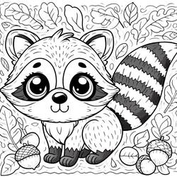 Baby Animals (Animals) coloring page #218101 to print and color